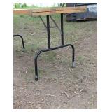 6 foot Folding Wooden Table