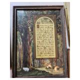 Framed Mother Themed Poem Prints (Lot of 5)