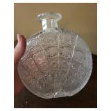 Set of 5 Crystal Decanters With Stoppers