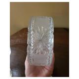 Set of 5 Crystal Decanters With Stoppers