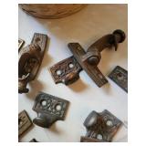 Vintage Cast Iron Drawer Pull Hardware
