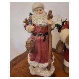 Santa Figurine Pair (Lot of 2)