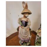 Fitz and Floyd Classics Rabbit Figurines (Lot of 2)