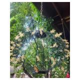 Hanging Star Globe Light Fixture