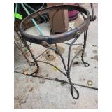 Vintage Wrought Iron Patio Chairs (Lot of 2)