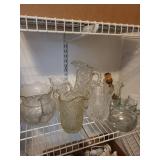 Mixed Lot of Glass Vases, Bowls & Candle Holders