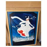 Marshall Field Double-Sided Repro Fashion Poster 32x42 Framed