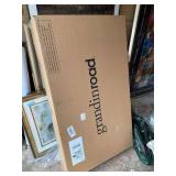 Grandin Road Amalfi Bench Greige New Sealed in Box Item 43152GRG - Photo is not actual item/actual item is in color Greige not white
