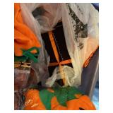 Halloween Decor Lot Dept 56 Glitterville Boxed Figures Plates More