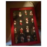 Santabear Fifteen Years 1999 Boxed 15 Piece Bear Figurine Set