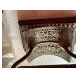Geneva Hand Fluter Cast Iron Crimping Iron Pat Aug 21 1866 Antique