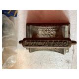 Geneva Hand Fluter Cast Iron Crimping Iron Pat Aug 21 1866 Antique