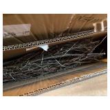 Halloween Lit Broom Decoration in Box Orange Black Seasonal Decor