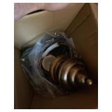 Home Reflections 16in Hanging Lantern LED Candle Remote Open Box
