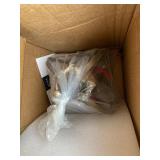 Home Reflections Flameless Holiday Hanging Lanterns Set of 2 Open Box