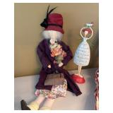 Assorted Decorative Dolls & Figurines Uncle Sam Yorkie Angel Set