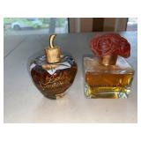 Lolita Lempicka & Mariella Burani Perfume Bottles Partial Fill Lot