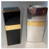 Chanel Travel Perfume Atomizer Bottle Lot 2 Black Pearl Tester