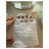Cella 4 Pc Kitchen Turntable Set Clear Lazy Susan Organizers Nice
