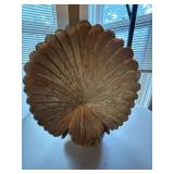 Martha Stewart 12in Gilded Golden Turkey Figurine w/ Box Very Good