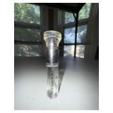 Bvlgari Pour Homme Mini Cologne Bottle Partial Full Glass 3.5in