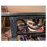 Grapevine Iron and Glass Coffee Table - Table Only