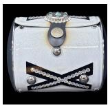 DB - Little Earth Fender Flair Handbag - Swarovski Crystal Accents