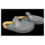 DB - JW Anderson Crystal-Embellished Suede Loafers - Size 37