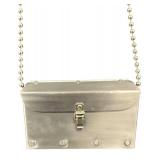 DB - Wendy Stevens Sculptural Stainless Steel Purse