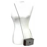 DB - Wendy Stevens Sculptural Stainless Steel Purse