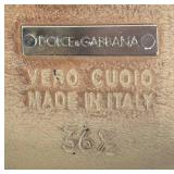 DB - Dolce & Gabbana Studded Buckle Boots - Size EU 36 1/2 / Black Dolce & Gabbana Leather Motorcycle Boots