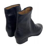 DB - Gravati Black Leather Ankle Boots - Size 7 1/2