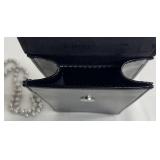 DB - Maison Margiela Leather Handbag with Silver Ball-Chain Strap