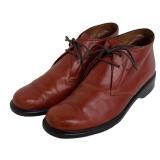 DB - Fratelli Rossetti Red Leather Chukka Boots - Size 7