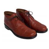 DB - Fratelli Rossetti Red Leather Chukka Boots - Size 7
