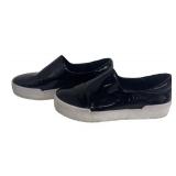 DB - Opening Ceremony Slip-On Sneakers - Black Patent Leather - Size 38