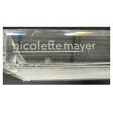 Nicolette Mayer Floral Tray & Cupcakes & Cashmere Travel Jewelry Case