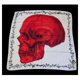 Silviya Neri Skull Silk Scarf