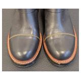 Coach Leather Moto Booties Size 7.5