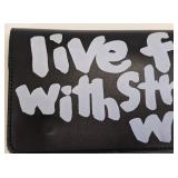 Comme Des Garcons Live Free With Strong Will Wallet