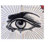 Silviya Neri Have an Eye on You Silk Scarf 25.5" Square