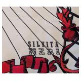 Silviya Neri Have an Eye on You Silk Scarf 25.5" Square