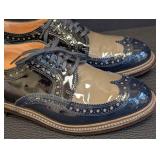 Robert Clergerie Patent Leather Oxfords Size 38