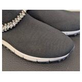 Jimmy Choo Verona Crystal Strap Sneakers Size 37