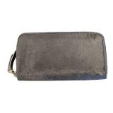 Miu Miu Black Pony Hair Wallet