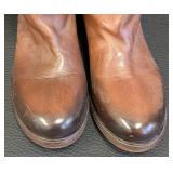 Vic Matie Brown Leather Boots Women
