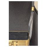 Dries Van Noten Black Leather Crossbody Purse