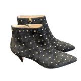 Kate Spade New York Starr Studded Suede Ankle Boots Size 7