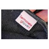 Sermoneta Patchwork Fur Gloves Womens Size 6.5