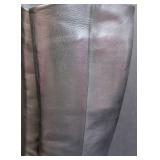 Costume National Black Leather Boots Size 7.5